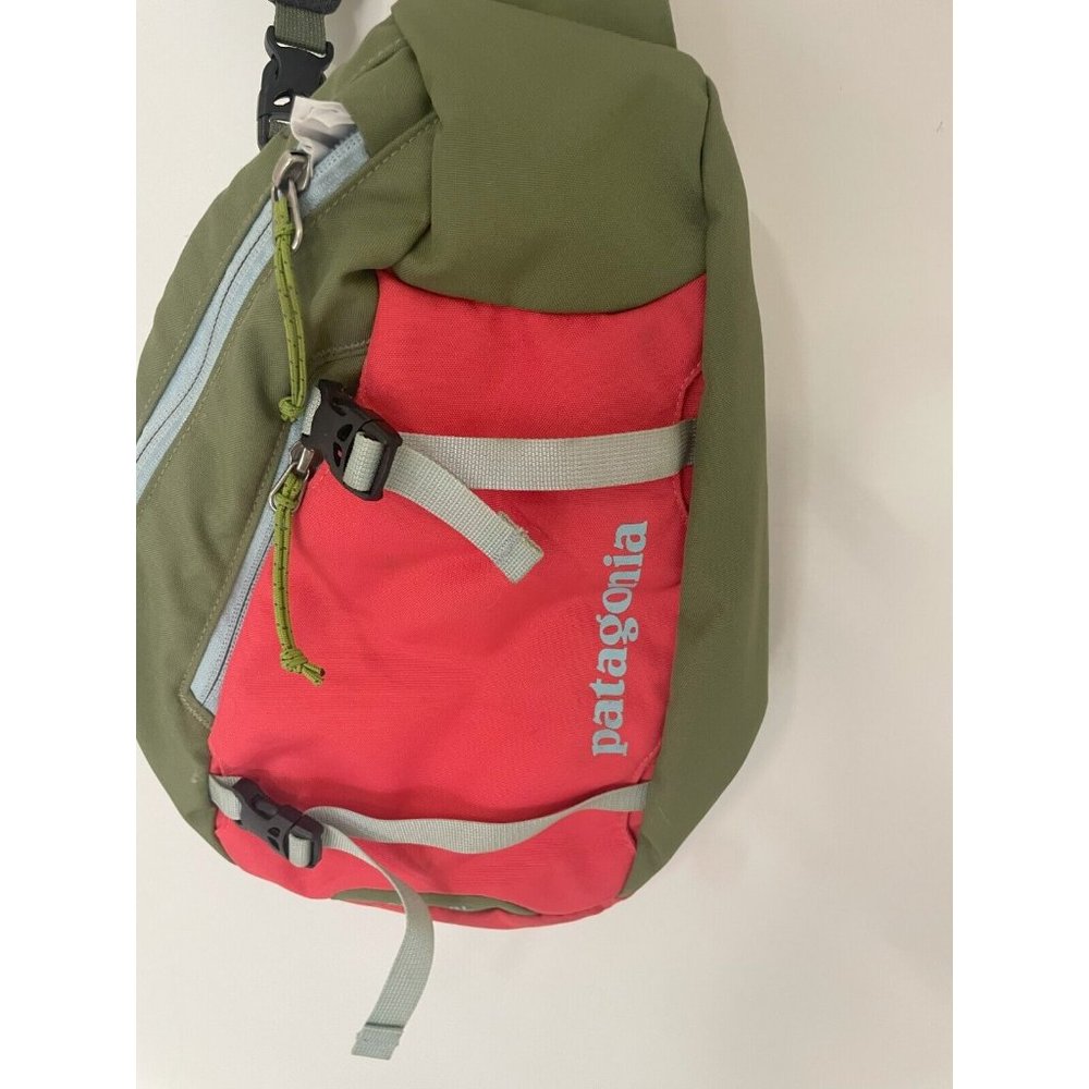 Patagonia Atom Sling Bag 8L Olive Hiking Biking Belt Bag Pack - Picture 2 of 7